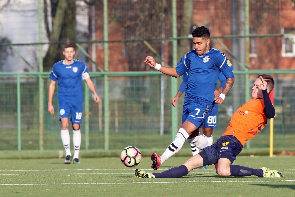 „Stumbro“ futbolininkai išsaugojo vietą A lygoje