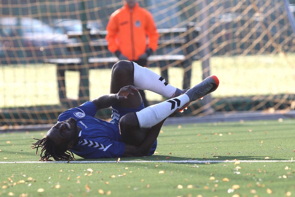 „Stumbro“ futbolininkai išsaugojo vietą A lygoje