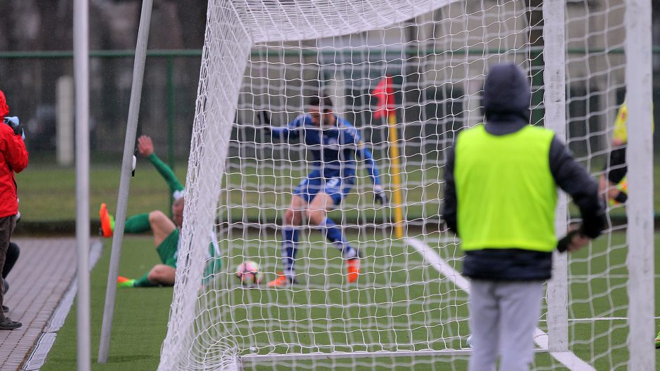 „Žalgiris“ nugalėjo „Stumbrą“, D. Šernas pajuto įvarčių skonį