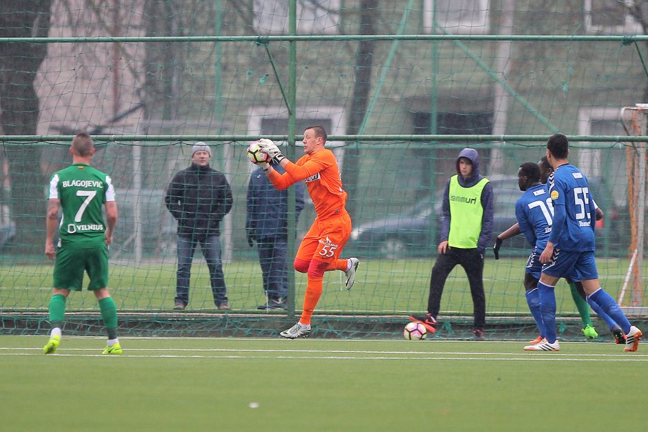 „Žalgiris“ nugalėjo „Stumbrą“, D. Šernas pajuto įvarčių skonį