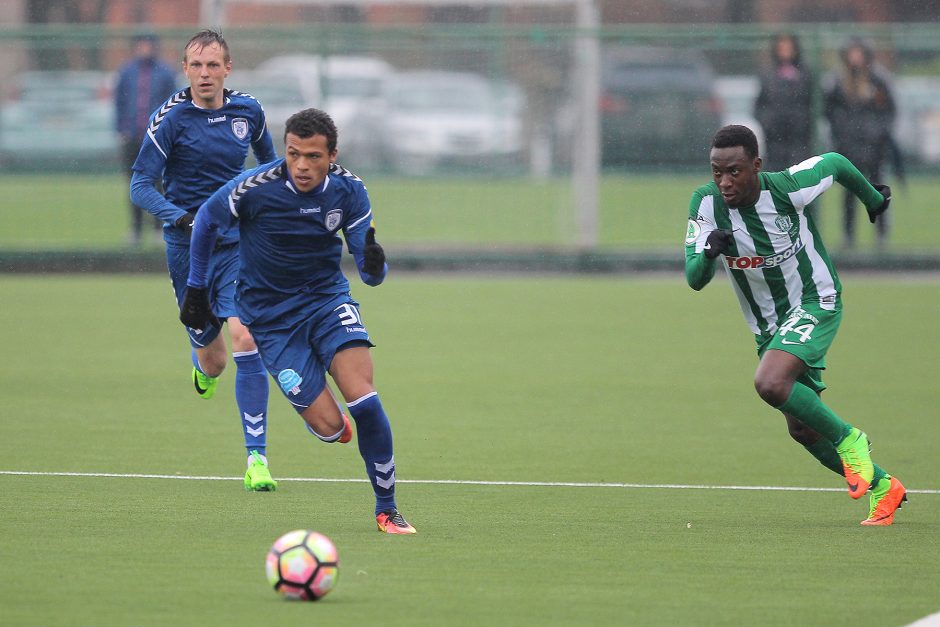 „Žalgiris“ nugalėjo „Stumbrą“, D. Šernas pajuto įvarčių skonį