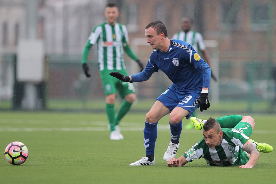 „Žalgiris“ nugalėjo „Stumbrą“, D. Šernas pajuto įvarčių skonį