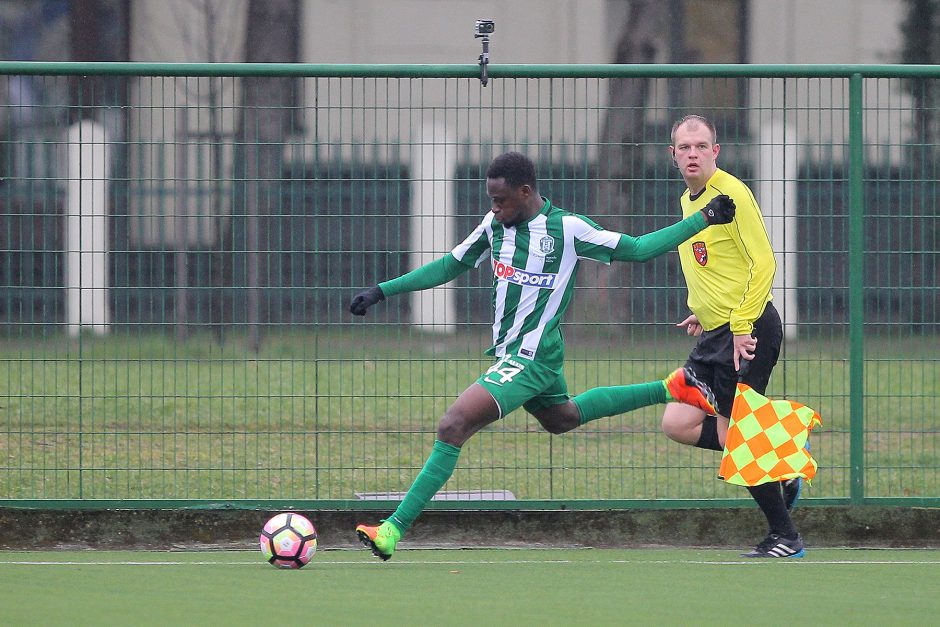 „Žalgiris“ nugalėjo „Stumbrą“, D. Šernas pajuto įvarčių skonį