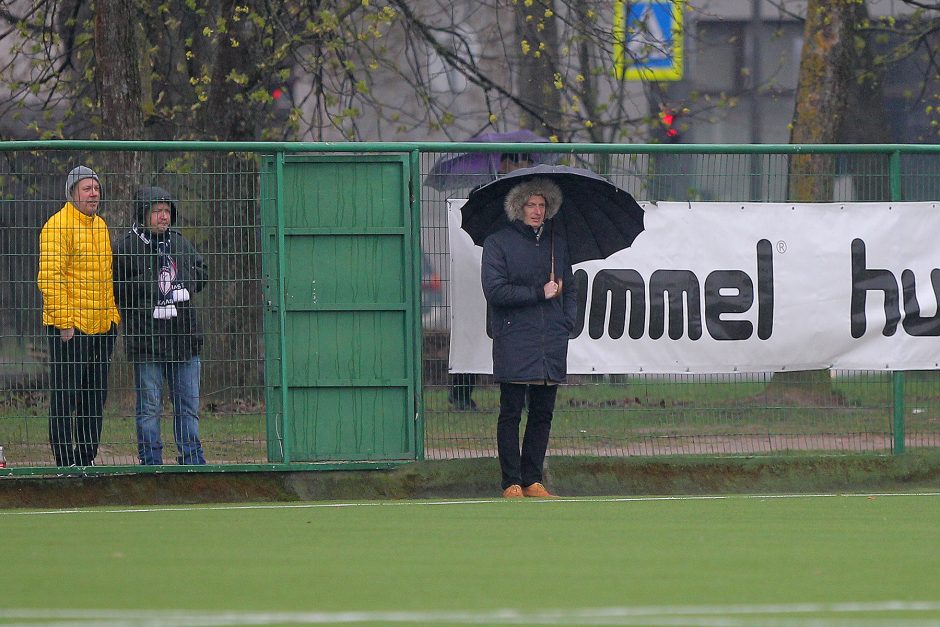 „Žalgiris“ nugalėjo „Stumbrą“, D. Šernas pajuto įvarčių skonį