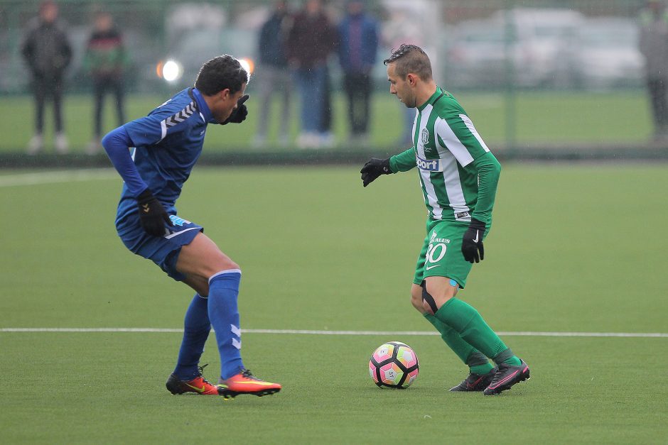 „Žalgiris“ nugalėjo „Stumbrą“, D. Šernas pajuto įvarčių skonį