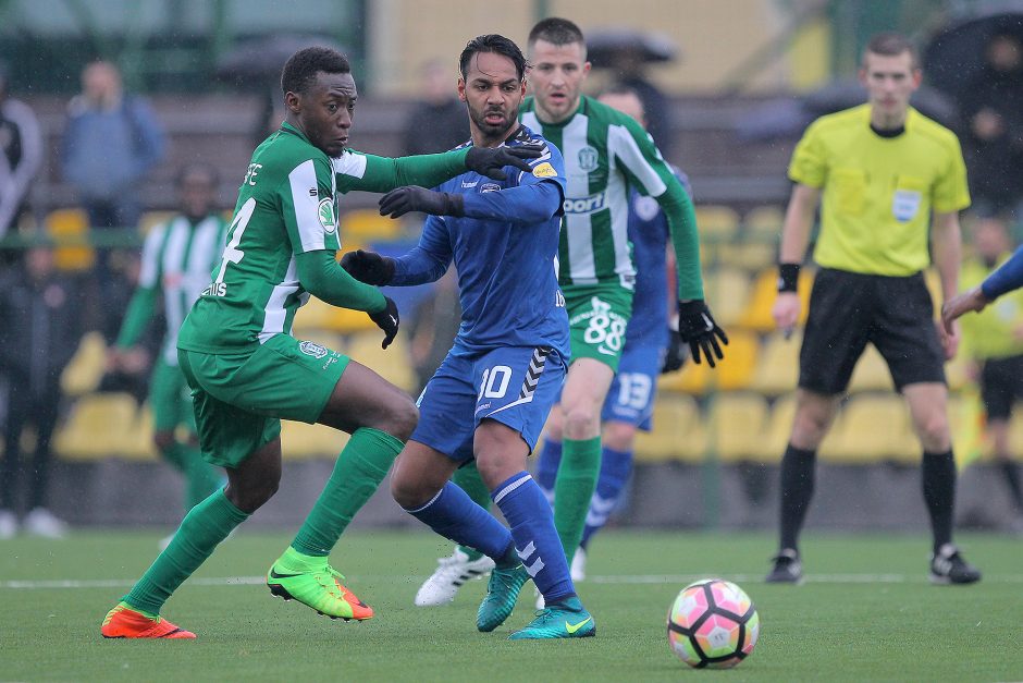 „Žalgiris“ nugalėjo „Stumbrą“, D. Šernas pajuto įvarčių skonį