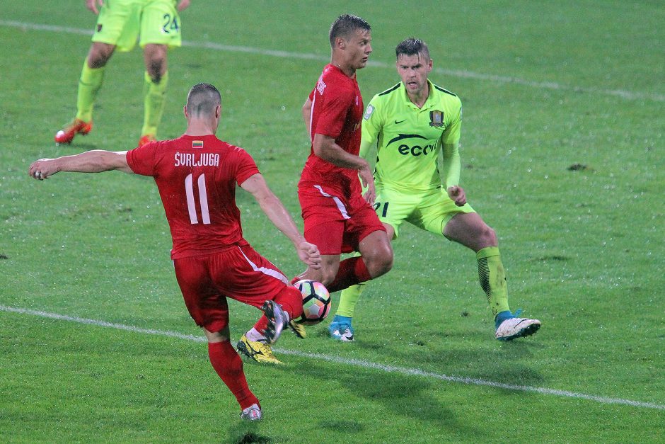 Į LFF taurės pusfinalį žengė „Sūduva“, „Stumbras“ ir „Vytis“