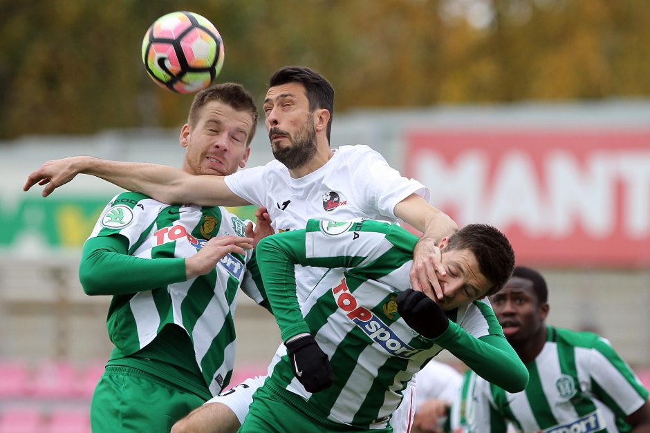 A lyga: „Sūduva“ – „Žalgiris“ 3:0