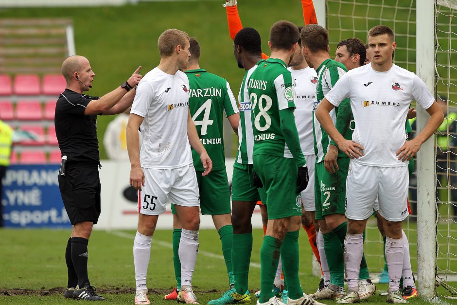 A lyga: „Sūduva“ – „Žalgiris“ 3:0