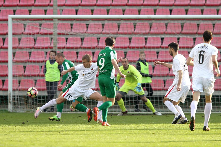 A lyga: „Sūduva“ – „Žalgiris“ 3:0