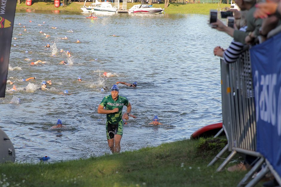 Pirmajame Kauno triatlone susirinko beveik 150 dalyvių