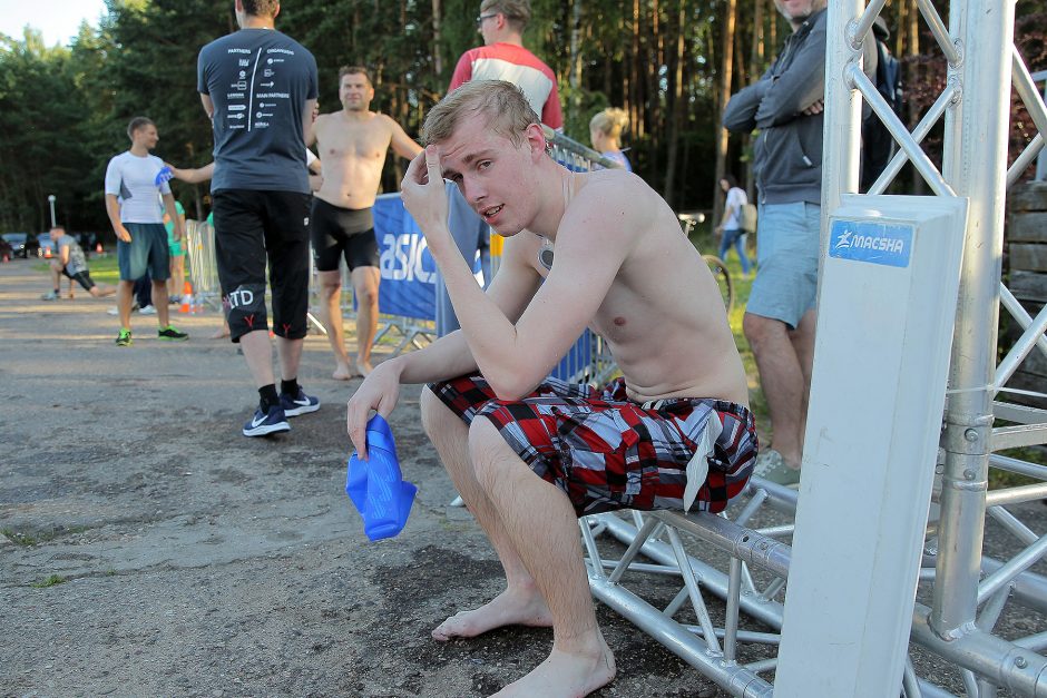 Pirmajame Kauno triatlone susirinko beveik 150 dalyvių