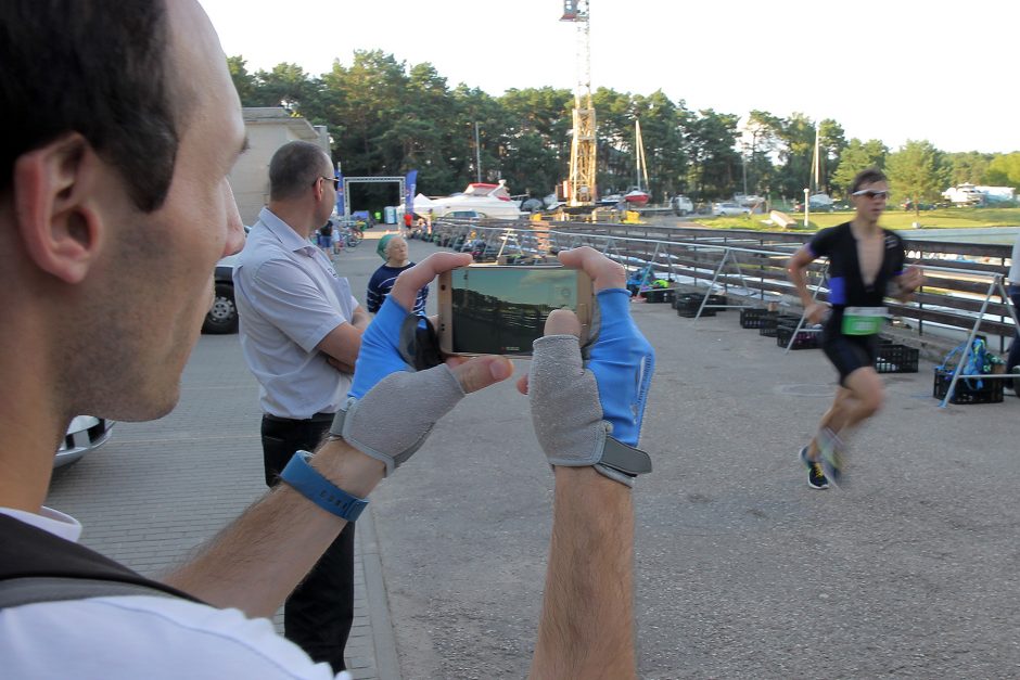 Pirmajame Kauno triatlone susirinko beveik 150 dalyvių