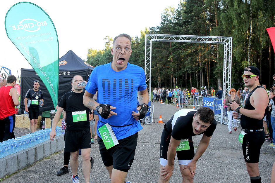 Pirmajame Kauno triatlone susirinko beveik 150 dalyvių