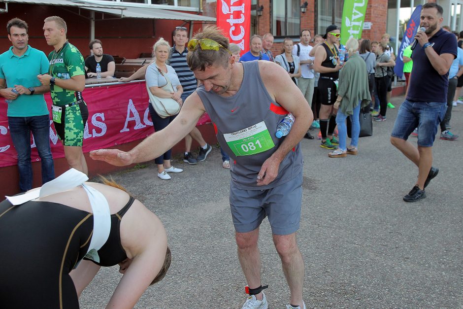 Pirmajame Kauno triatlone susirinko beveik 150 dalyvių