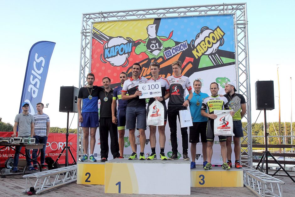 Pirmajame Kauno triatlone susirinko beveik 150 dalyvių