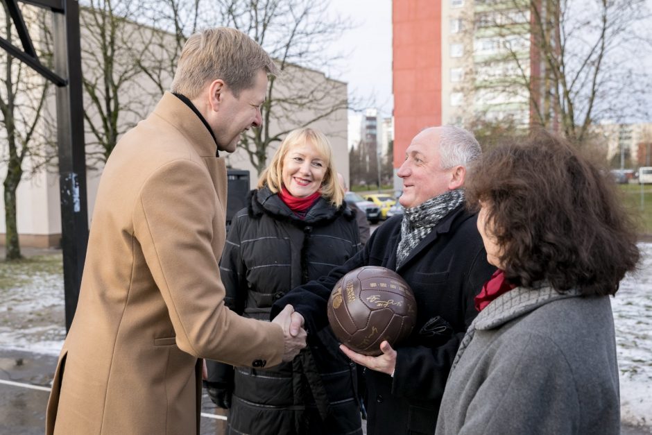 Sostinės futbolininkai turi naują stadioną