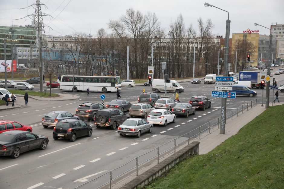 Viena judriausių Vilniaus sankryžų taps saugesnė