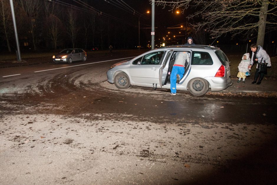 V. Krėvės prospekte susidūrė 