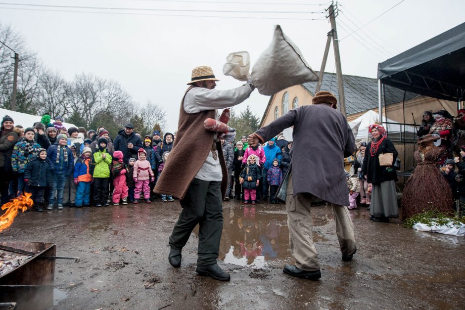 Užgavėnių šventė Kauno botanikos sode 