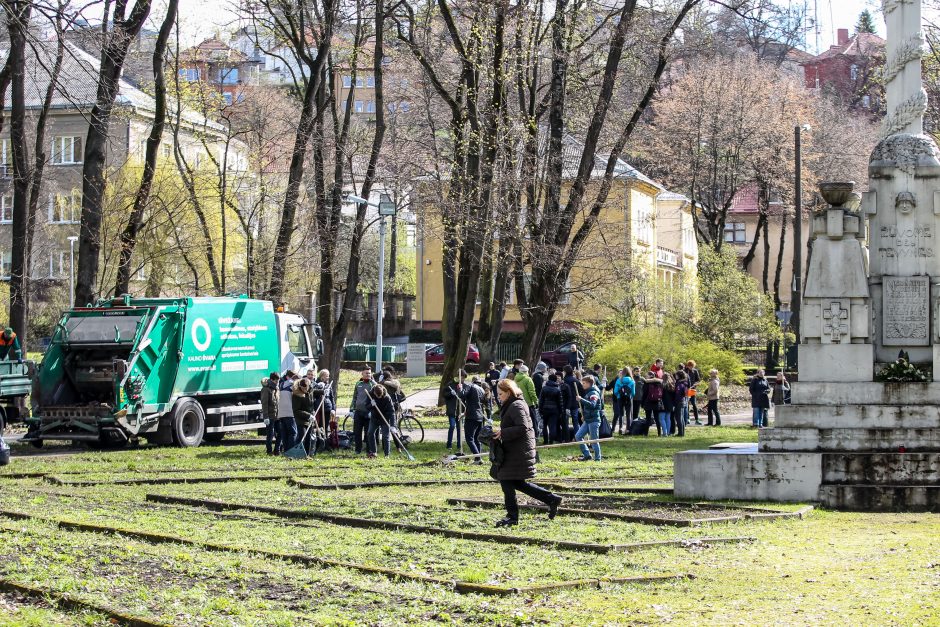 Į talką susirinko daugiau kauniečių, nei tikėtasi 