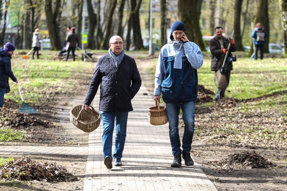 Į talką susirinko daugiau kauniečių, nei tikėtasi 