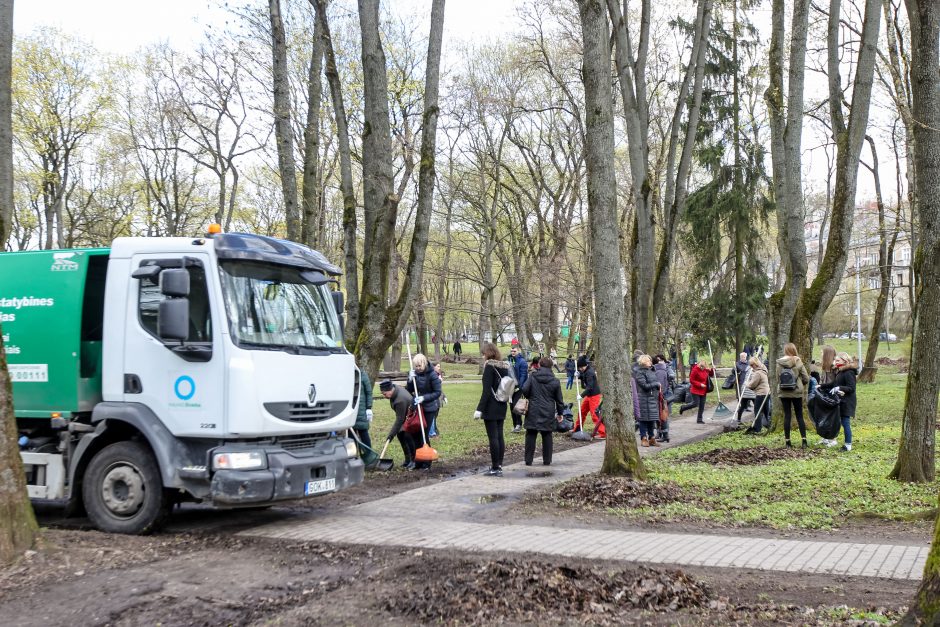 Į talką susirinko daugiau kauniečių, nei tikėtasi 