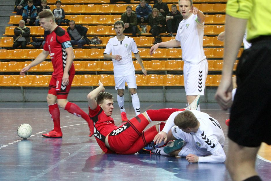 Salės futbolas: „Vytis“ – „Baltija“ 5:2