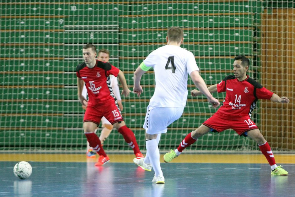 Salės futbolas: „Vytis“ – „Baltija“ 5:2