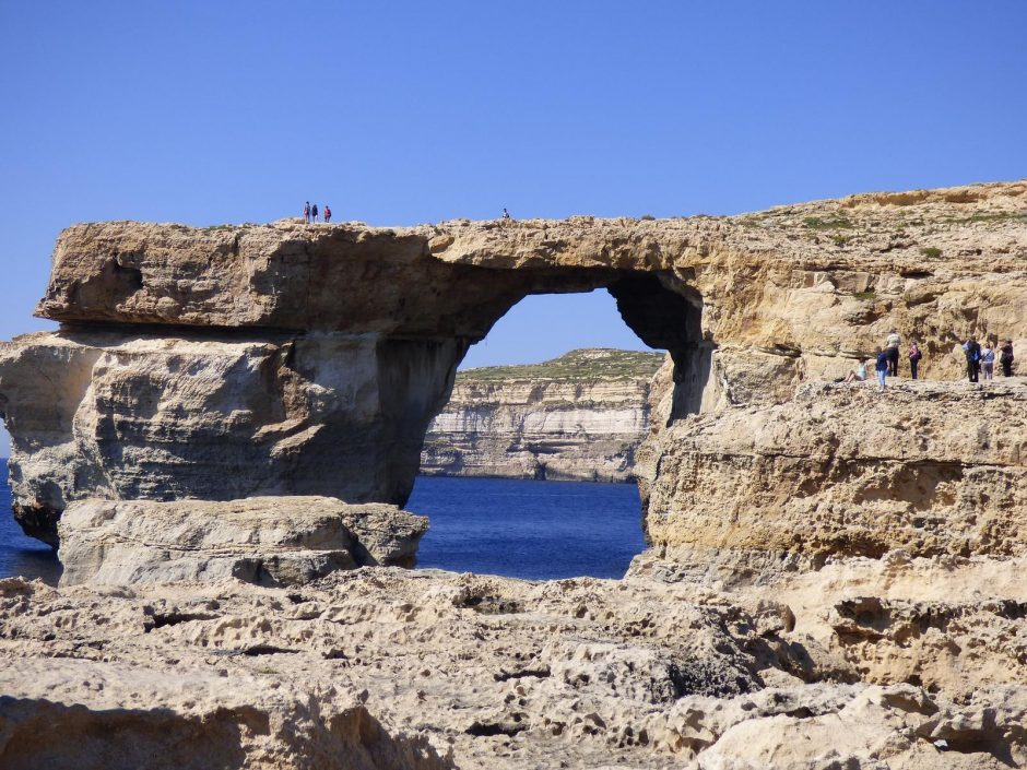 Liūdna žinia turistams: sugriuvo Maltos gamtos stebuklas