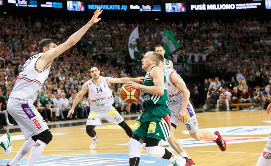 Kauno „Žalgiris“ vėl palaužė Vilniaus „Lietuvos rytą“