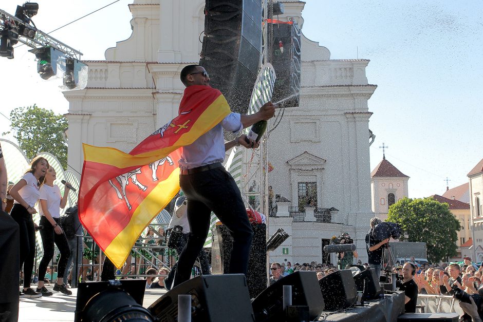 Šėlstantis Kaunas su „Žalgirio“ didžiavyriais sutraukė ir „Juodą orchidėją“