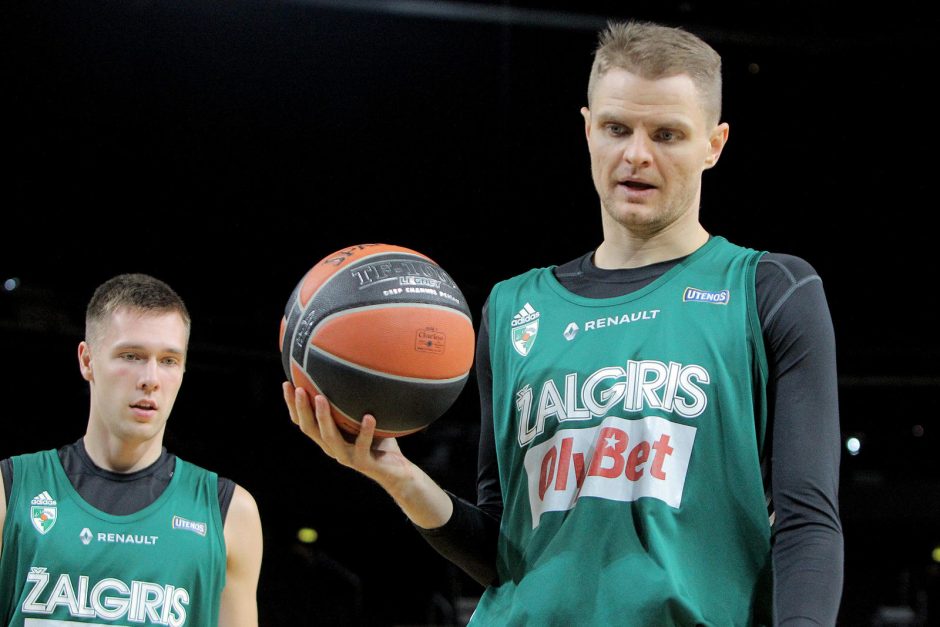 „Žalgiris“ rengiasi Eurolygos dvikovai su „Baskonia“