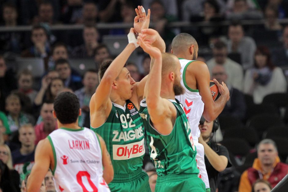 Eurolyga: „Žalgiris“ – Vitorijos „Baskonia“ 78:73