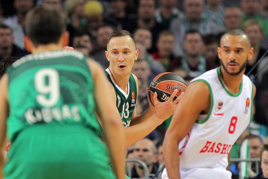 Eurolyga: „Žalgiris“ – Vitorijos „Baskonia“ 78:73