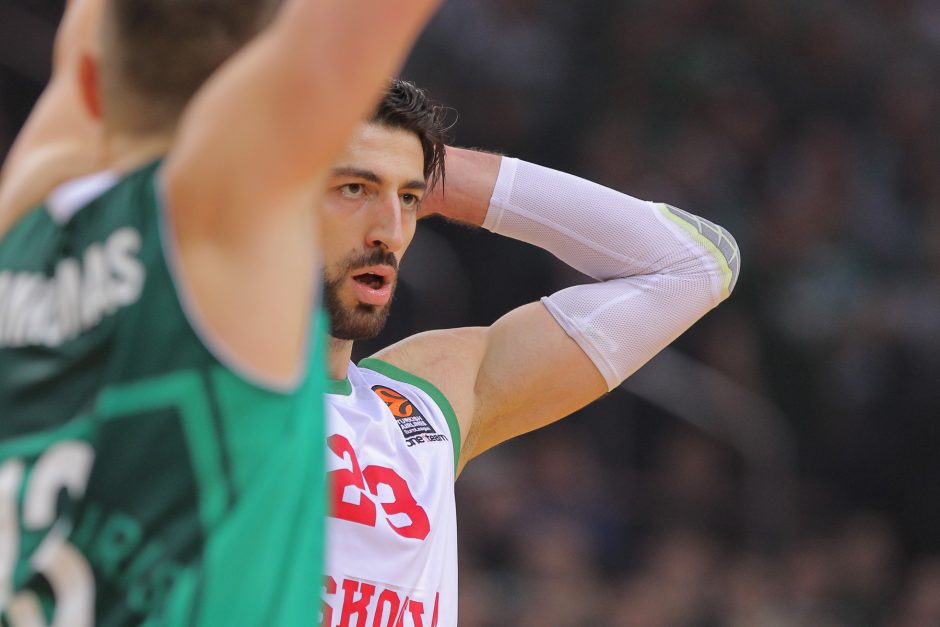 Eurolyga: „Žalgiris“ – Vitorijos „Baskonia“ 78:73