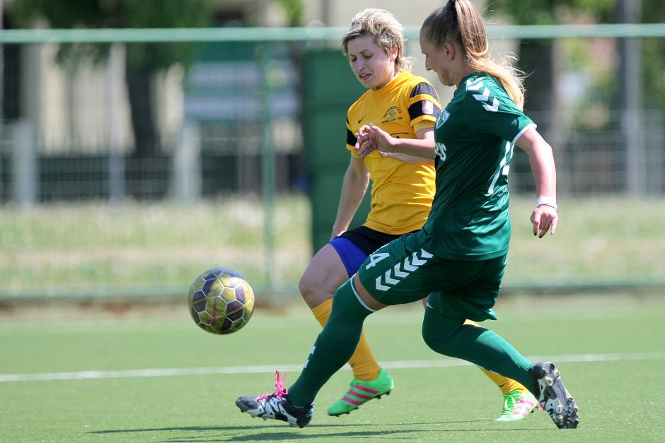 Moterų A lyga: „Kauno Žalgiris“ – „Gintra“ 0:8