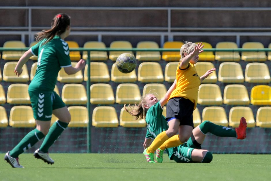 Moterų A lyga: „Kauno Žalgiris“ – „Gintra“ 0:8