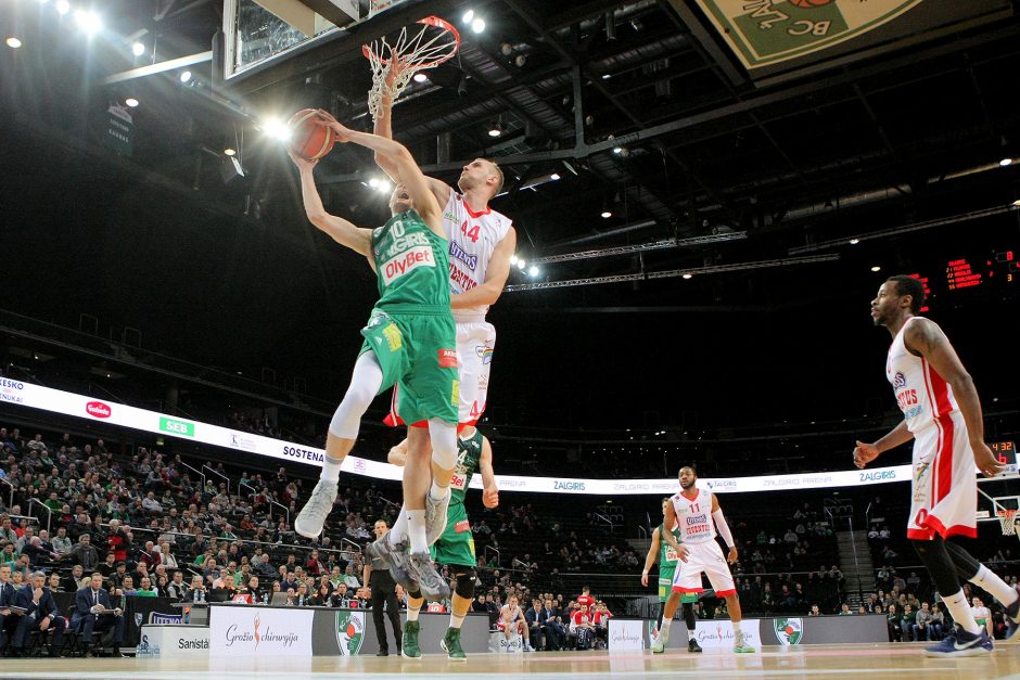 Jaunųjų bokštų vedamas „Žalgiris“ pergalingai baigė reguliarųjį sezoną