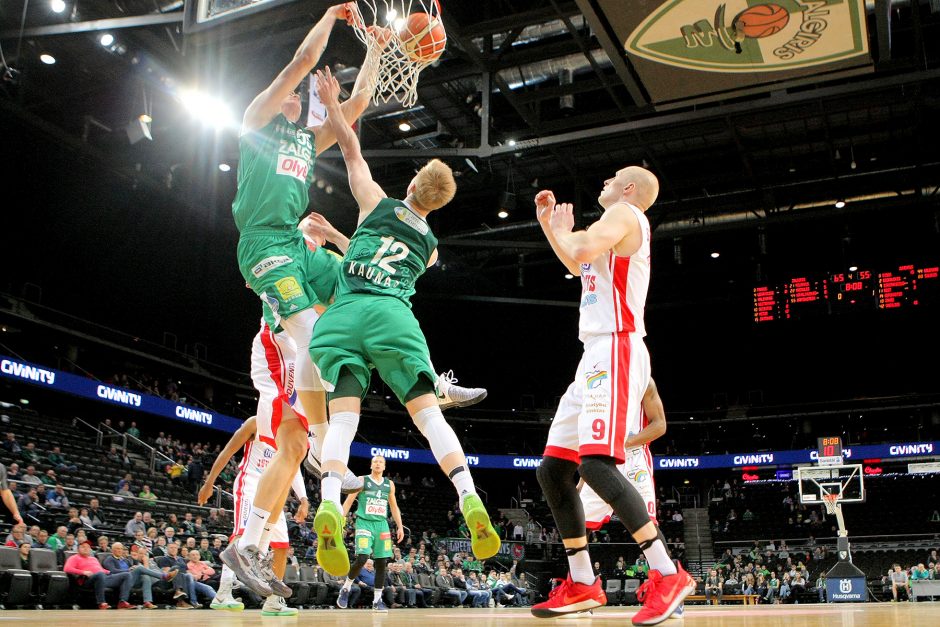 Jaunųjų bokštų vedamas „Žalgiris“ pergalingai baigė reguliarųjį sezoną