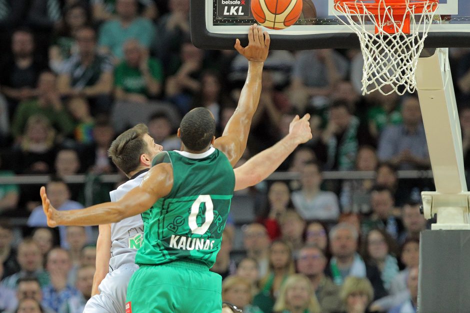 LKL: „Žalgiris“ – „Lietuvos rytas“ 77:66