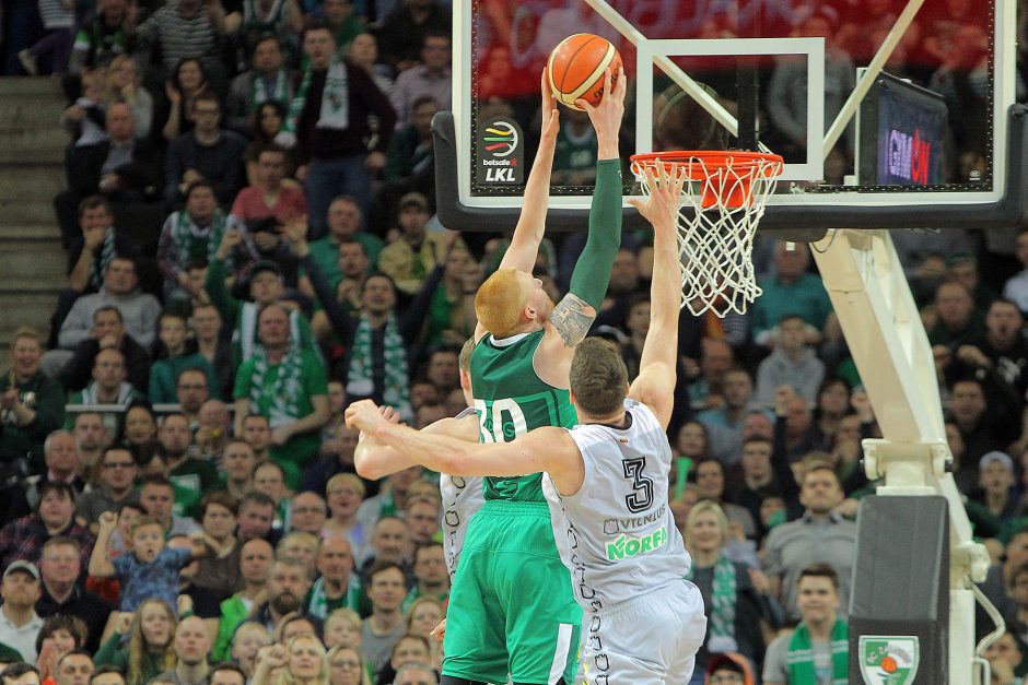 LKL: „Žalgiris“ – „Lietuvos rytas“ 77:66