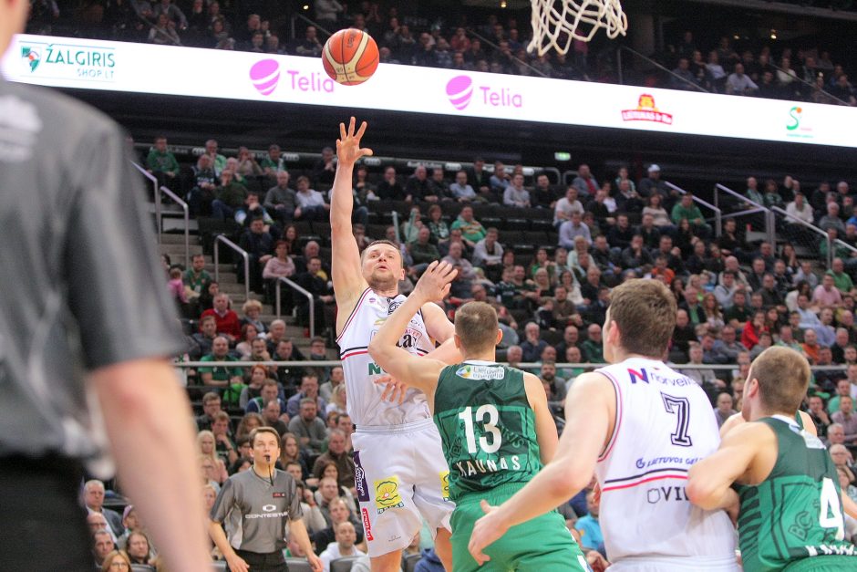 LKL: „Žalgiris“ – „Lietuvos rytas“ 90:60