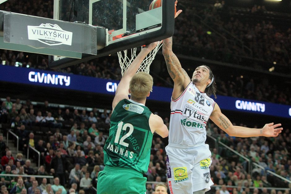 LKL: „Žalgiris“ – „Lietuvos rytas“ 90:60