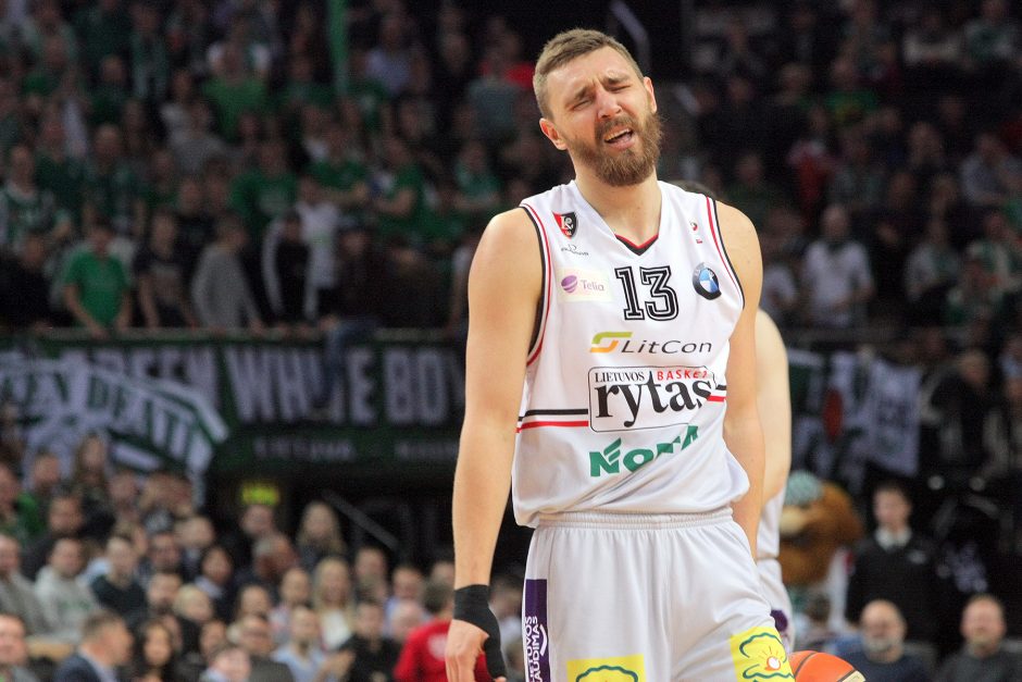 „Žalgiris“ ketvirtą kartą šį sezoną įveikė „Lietuvos rytą“