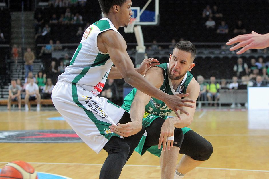 LKL ketvirtfinalis: „Žalgiris“ – „Nevėžis“ 95:70