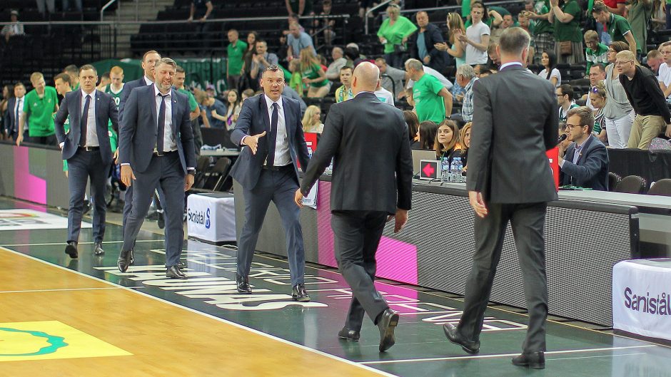 LKL ketvirtfinalis: „Žalgiris“ – „Nevėžis“ 95:70