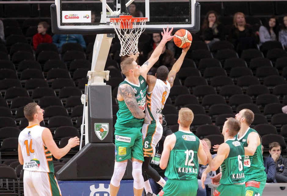 LKL: „Žalgiris“ – „Nevėžis“ 80:59