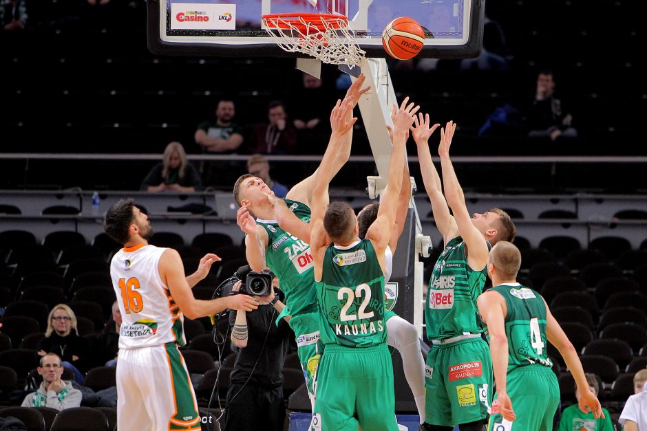 LKL: „Žalgiris“ – „Nevėžis“ 80:59