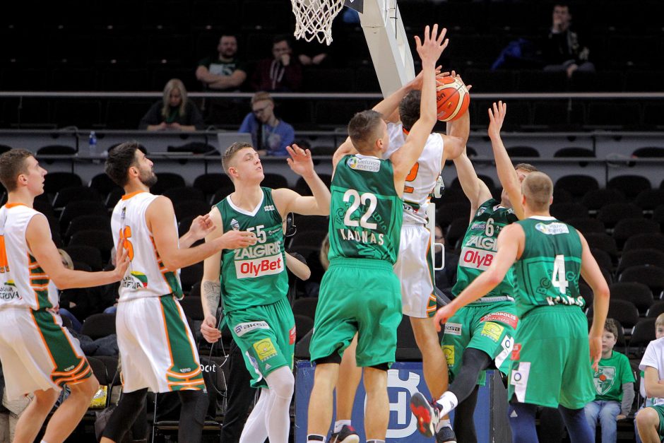 LKL: „Žalgiris“ – „Nevėžis“ 80:59